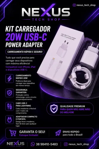 Carregador para Iphone