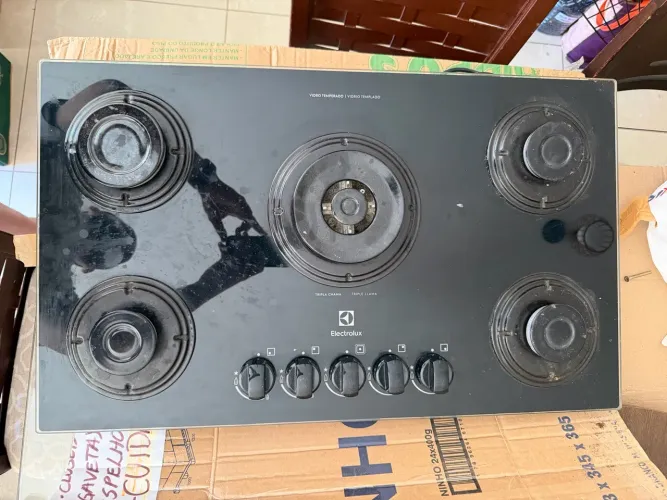 Cooktop fogao electrolux 5 bocas