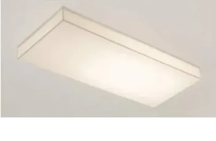 PLAFON SEMI EMBUTIDO 34X15 ACRILICO