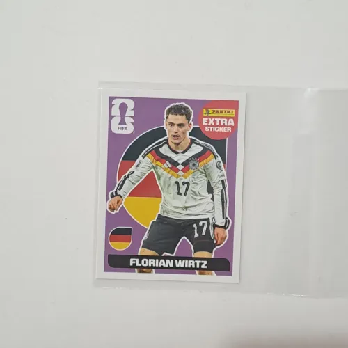 FIGURINHA EXTRA STICKER Florian Wirtz LILÁS