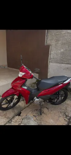 Moto Aveloz AZ1 110cc Vermelha - Econômica, Conservada e Pronta para Rodar