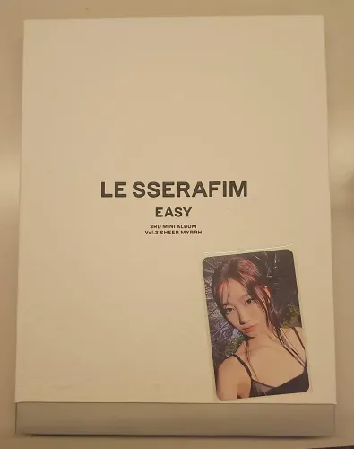 Album lesserafim easy kpop