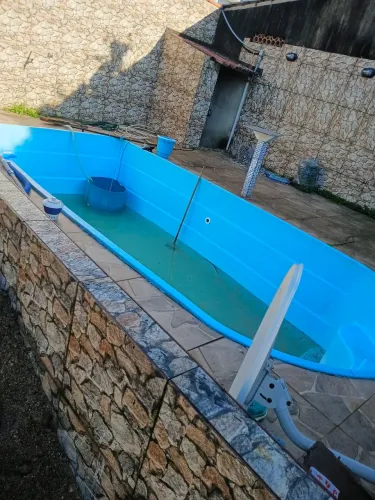 Vendo casco de piscina barato com casco ou completa