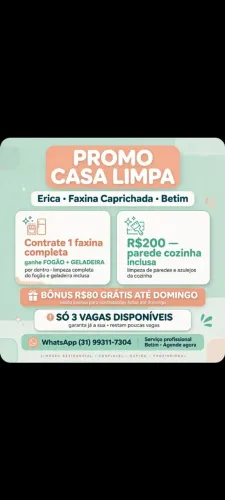 Faço faxina