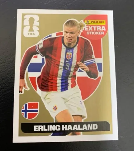 Figurinha Erling Haaland - Legend Dourada