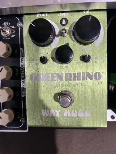 Pedal Green Rhino overdrive