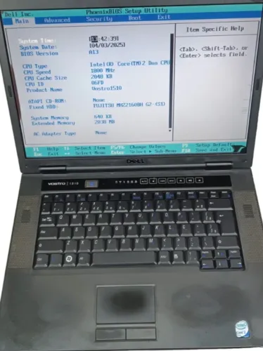 NOTEBOOK DELL VOSTRO 3300 - FUNCIONANDO PERFEITAMENTE