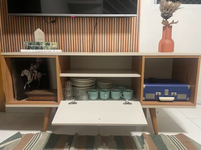 Rack para tv em med
