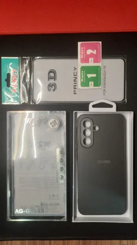 Kit Capa Premium Acrílica + Película 3D Samsung Galaxy A56/A36 | Novo