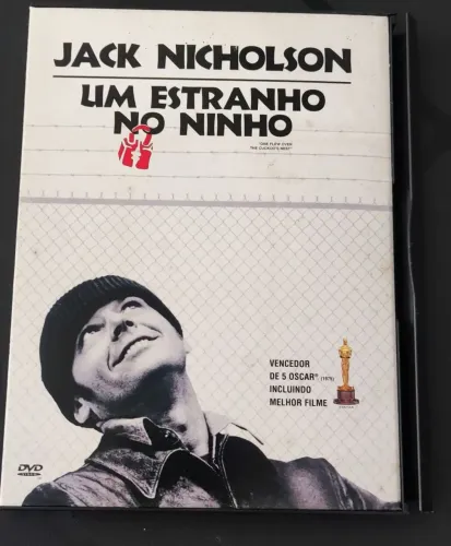 DVD Filme Um Estranho No Ninho - Clássico Com Jack Nicholson (Original / Usado)