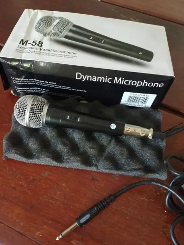 Microfone m-58 NOVO!!!