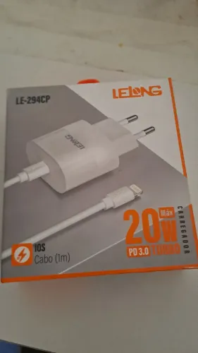 Carregador Lelong/PD 3.0 TURBO