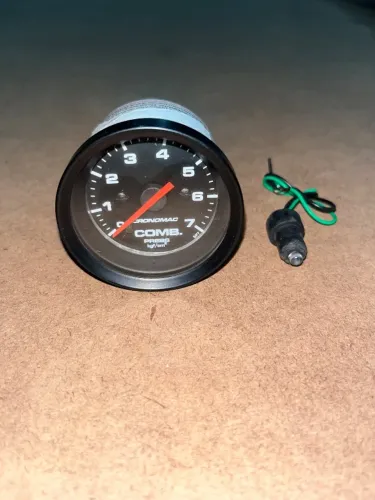 Manômetro press?o de combustivel Cronomac - 7kg