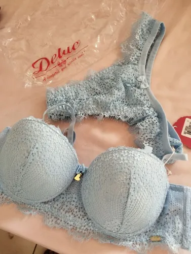 Conjunto calcinha e sutiã 