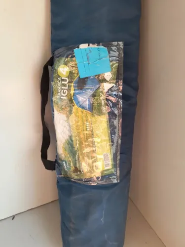 Lote 005 Barraca Iglu Mor Life 4 Pessoas Azul 2.10x2.10x1.30