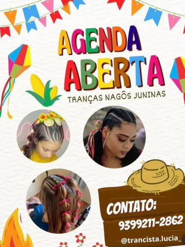 Tranças e penteados 