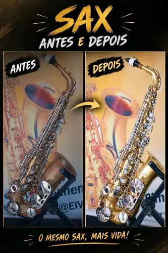 MANUTENÇAO DE ISTRUMENTO DE SOPRO,SAXOFONE