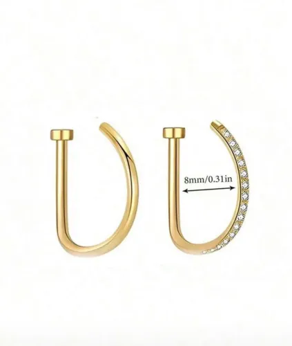 Piercing falso - 2 unidades