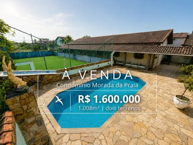 Casa 6 dormitórios (3 suítes) Condomínio Morada da Praia Boracéia | Bertioga | CRECI.60414