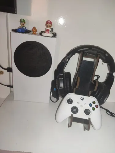 KIT GAMER ( Series S, 2 controles, pilhas recarregável e Hedset