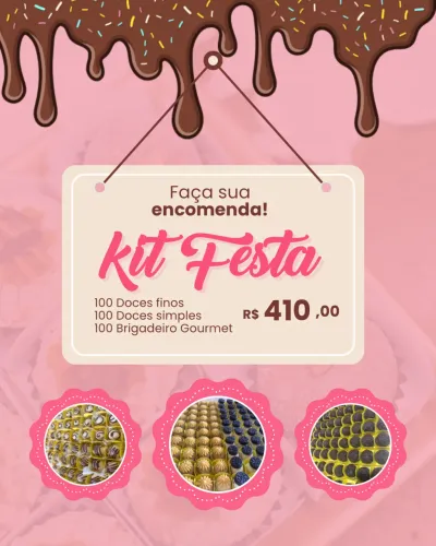 Kit festa nobre