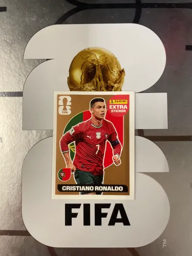 Figurinha Extra Legend - Cristiano Ronaldo - Bronze 2026
