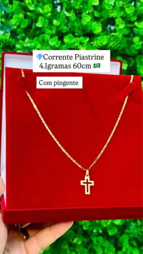Corrente de ouro 18k 4.1g Nova | Certificado de garantia | Loja física 
