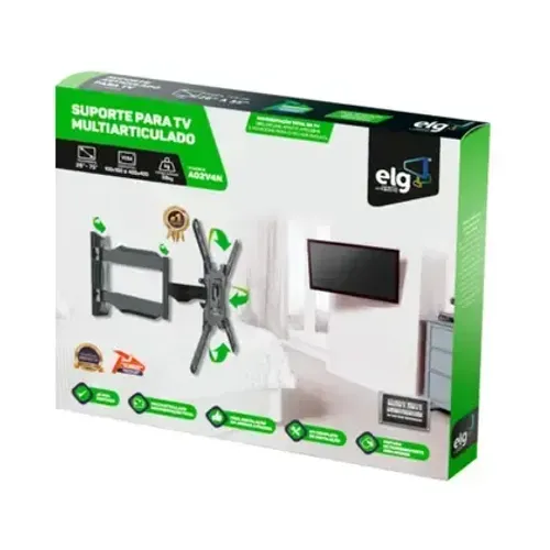 Suporte Articulado de parede para TVs de 26" A 75" ELG (651127)