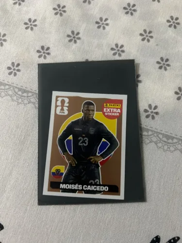Figurinha Moisés Caicedo Copa do Mundo 2026