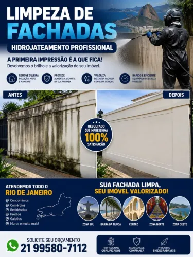 Limpeza de Fachadas