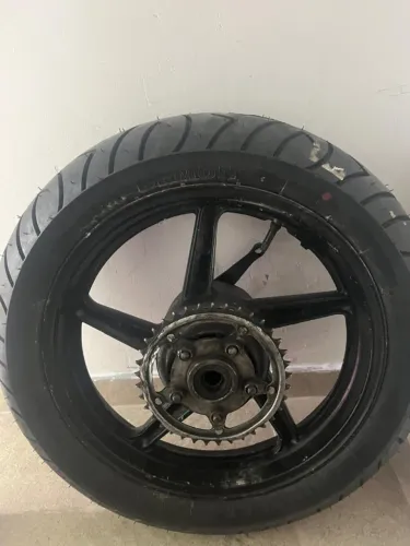 roda mais pneu cbx twister 250