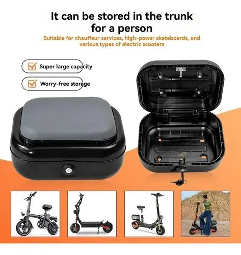 Caixa de armazenamento Patinete Elétrico Scooter 