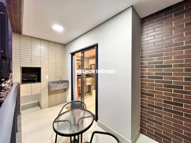 Vila Merlot - Apartamento Mobiliado com 80m² privativos, 02 suítes a venda em Balneário Ca