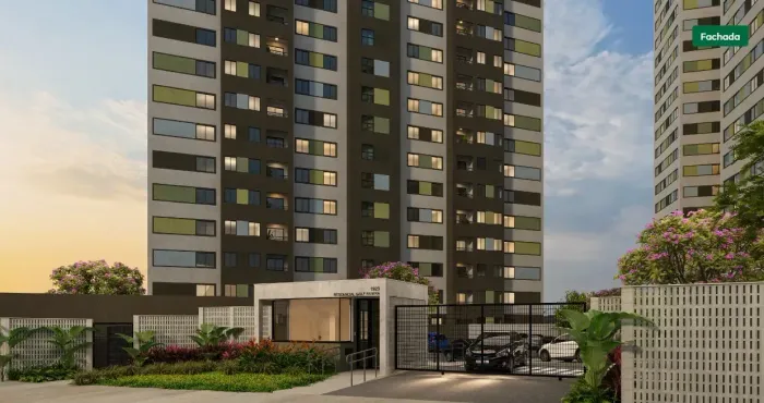 LANÇAMENTO | RESID. GOLF RIVIERA | 1 OU 2 QUARTOS | LAZER COMPLETO C/ PISCINA | JARDIM CAJ