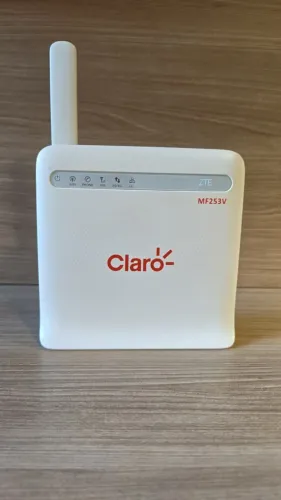 Roteador 4G ZTE MF253V Claro com Chip, Wi-Fi e Telefone