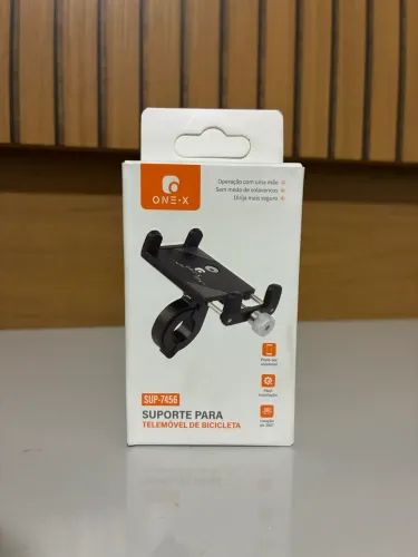 Suporte de Celular para Moto e Bicicleta Alumínio Metal Reforçado Guidão