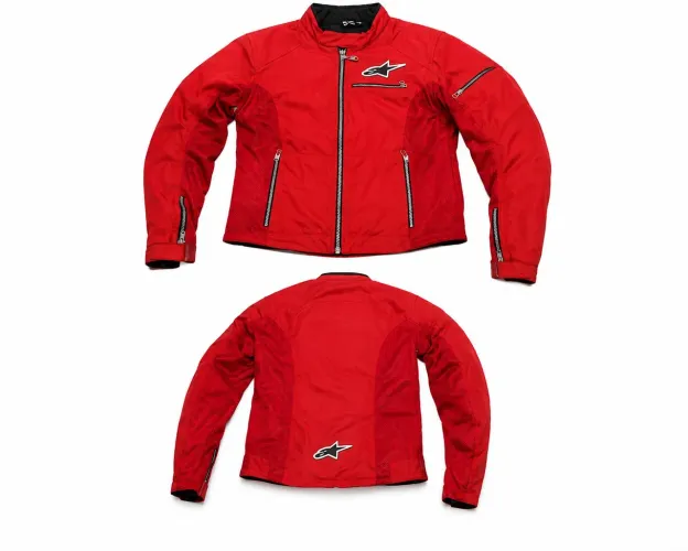 Vendo jaqueta Alpinestars vermelha, modelo T-Jaws Air