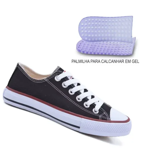 All star tradicional + palmilha em gel