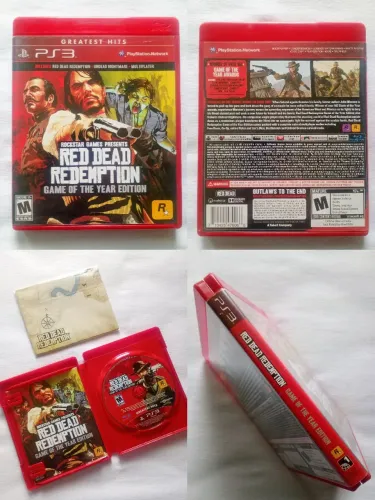 Jogos ps3 original - Red Dead Redemption + Undead Nightmare - FAÇO OLX PAY!