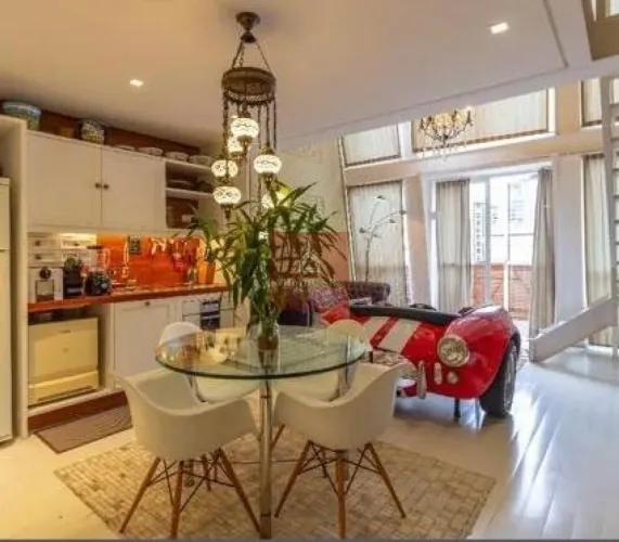 Triplex mobiliado para locação no Jardim Paulista - Sofisticação e Conforto!