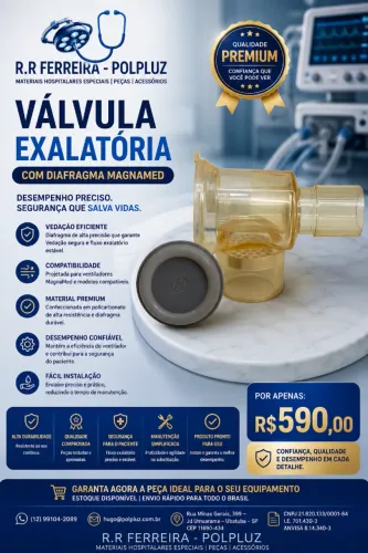Valvula Exalatória Com Diafragma - Magnamed
