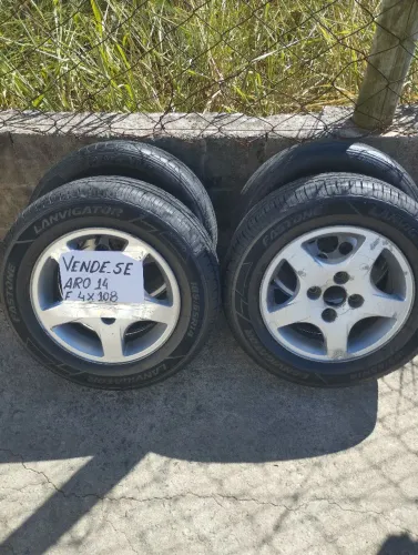 Vendo rodas aro 14 furacão 4x108