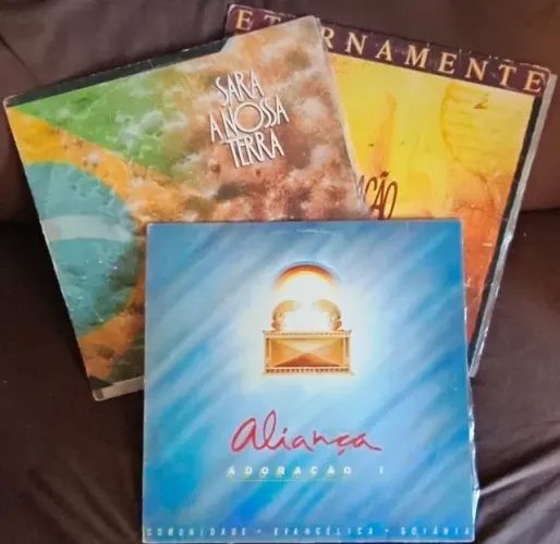 Lote 3 Lp's Discosde Vinil Gospel Evangélico - Ministério Koinonia De Louvor