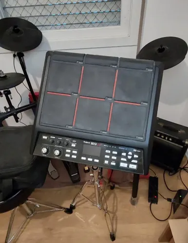 Roland Spd Sx Sampling Pad Cor Preto