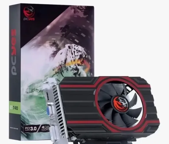 Placa De Vídeo Nvidia Pcyes Geforce 700 Series Gt 740 4gb
