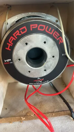 Par de médios hard power de 8 HP350