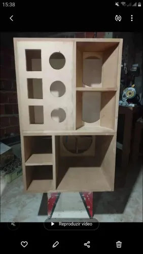 Vendo estrutura semi paredão