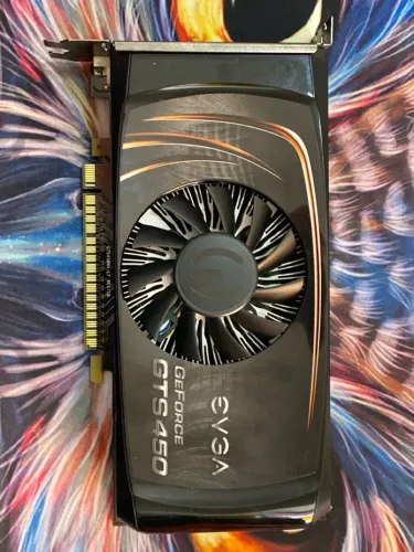 Placa de Vídeo GEFORCE GTS 450 01 GB FUNCIONANDO PERFEITAMENTE 