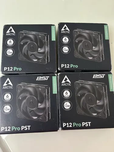 Lote de fans arctic 120mm 