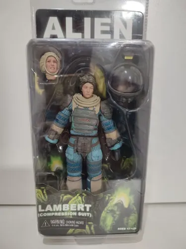 Neca Lambert Compression Suit Alien 8º Passageiro Figura de Ação Colecionável Boneco 
